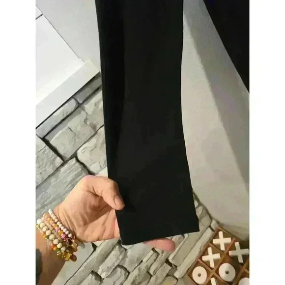 J. Jill Women's V-Neck Long Sleeve Tee Black Size M Casual Top - Picture 3 of 7